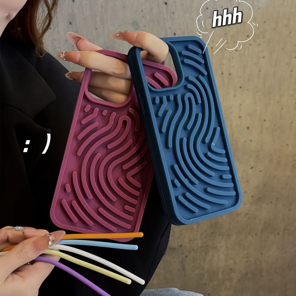 Detachable Puzzle Silicone iPhone Case