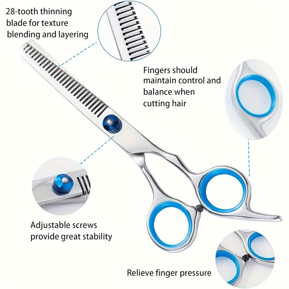 7-Piece Pet Grooming Scissors Set