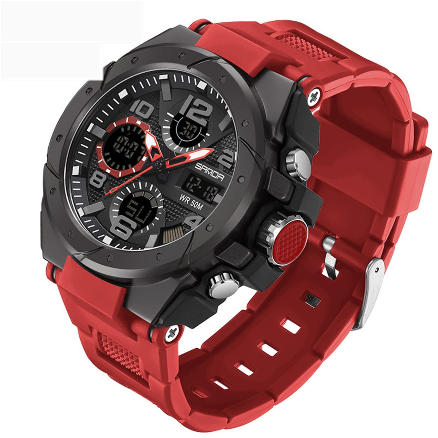 Sanda 6008 Waterproof Sports watch for Men