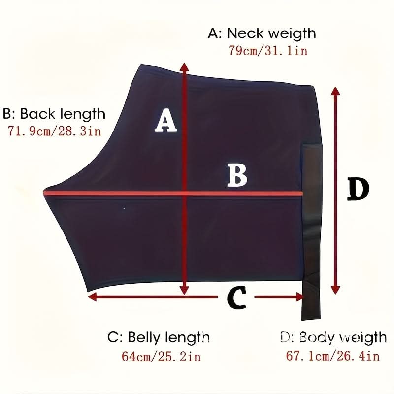 Spandex Horse Shoulder Guard – Quick-Release Protector for Riding Safety