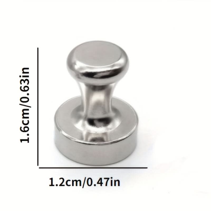 10-Pack I-Shaped Magnetic Pushpins for Documents