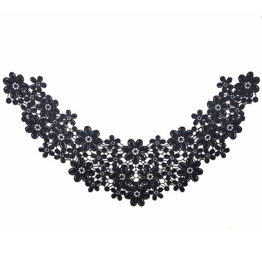 3pcs Embroidered Lace Detachable Collars
