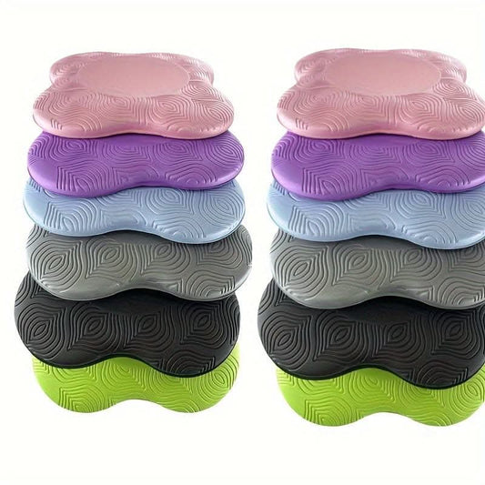 2-Pack Thick Silicone Yoga Knee Pads – Multi-Use for Knees, Elbows, Wrists, & Hands
