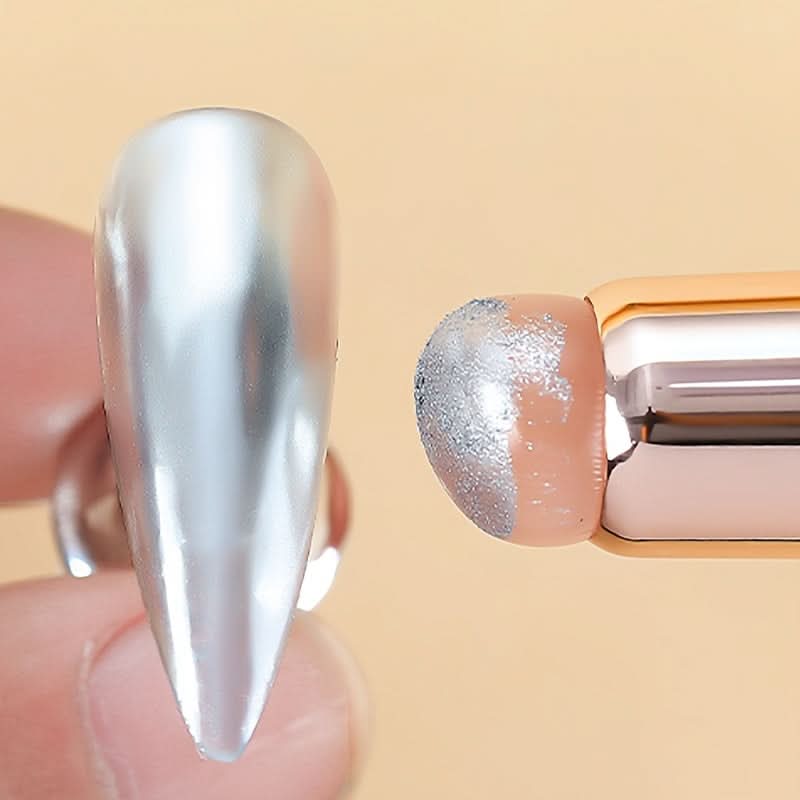1pc Silicone Gradient Nail & Lip Brush with Cover