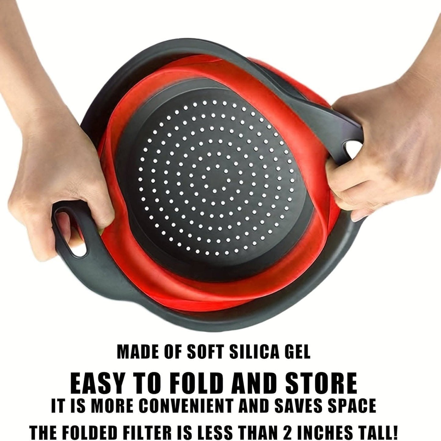 Foldable Silicone Kitchen Funnel Set