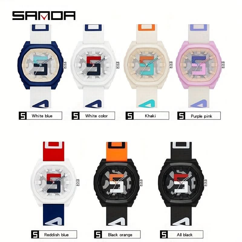 Sports Watch for Men & Women - Water-Resistant Digital Movement