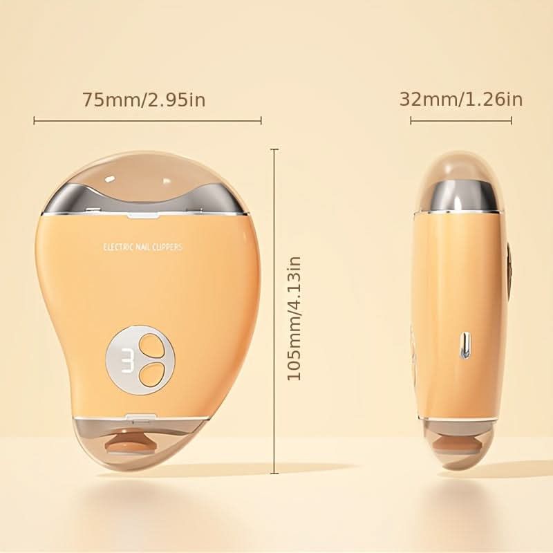 2-in-1 Electric Nail Clipper & Grinder Tool – Rechargeable Nail Trimmer