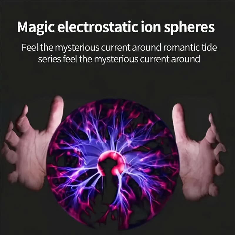5-Inch Plasma Ball Light, Touch & Sound Activated