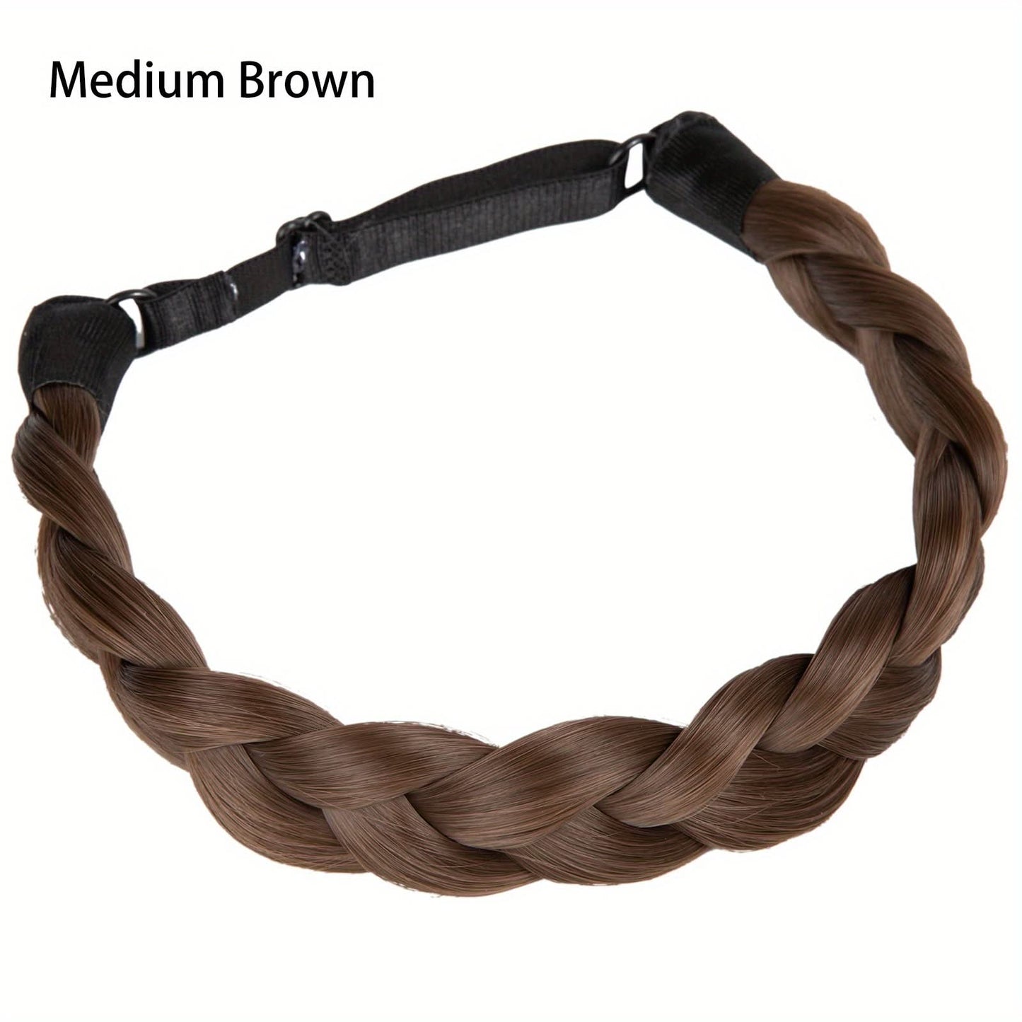 Stylish Adjustable Braided Headband for Women
