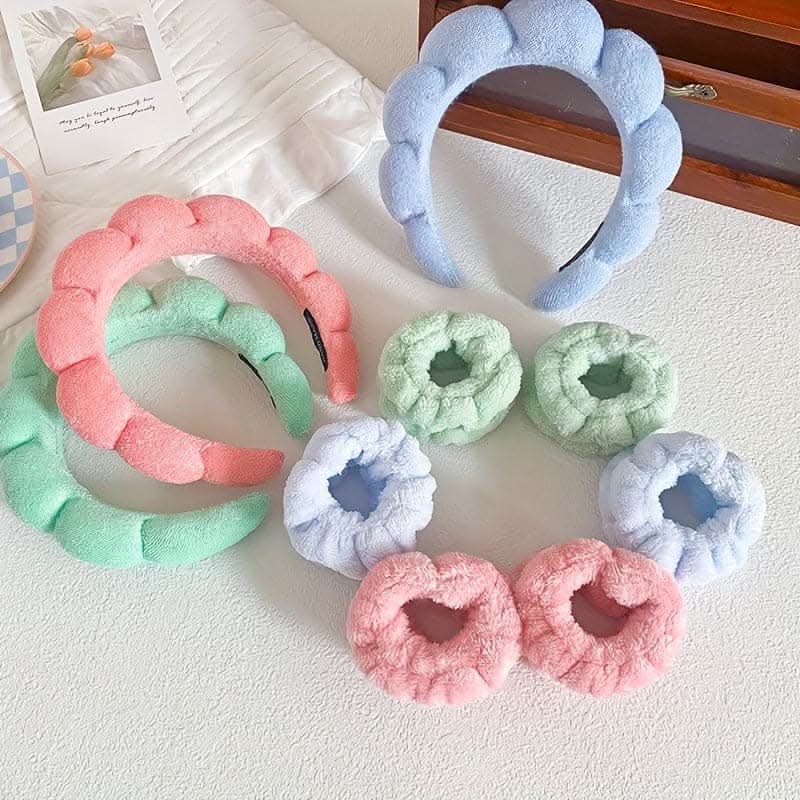 3 pcs. Soft Twist Hair Bands – Ultra-Soft Spa Quality