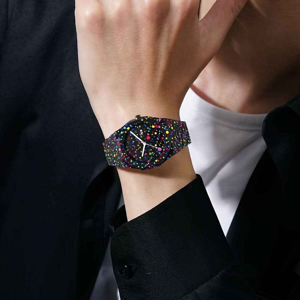 Men’s Funky Quartz Watch with Calendar