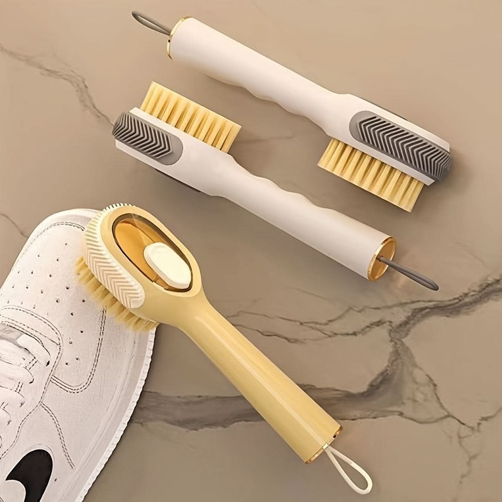 Multifunctional Shoe Cleaning Brush with Soap Dispenser
