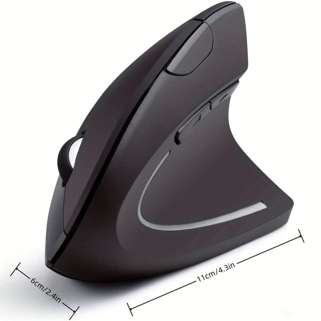 Wireless Rechargeable Optical Mouse – 2.4GHz USB Wireless Computer Mouse