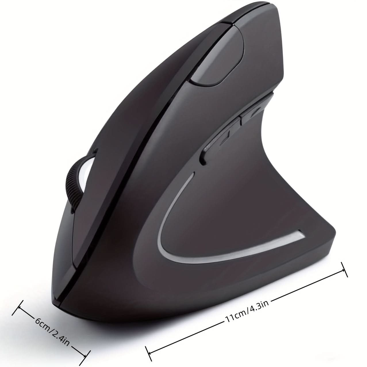 Wireless Rechargeable Optical Mouse – 2.4GHz USB Wireless Computer Mouse
