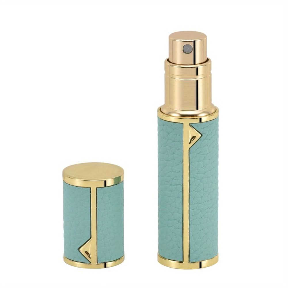 5ml Refillable Leather Perfume Atomizer - Leak-Proof Travel Spray Bottle