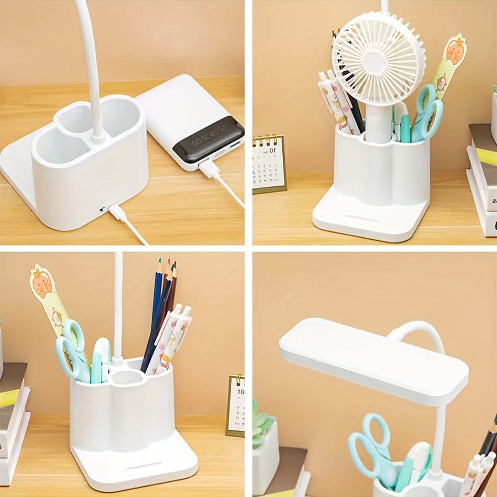 Rechargeable LED Desk Lamp with Adjustable Light