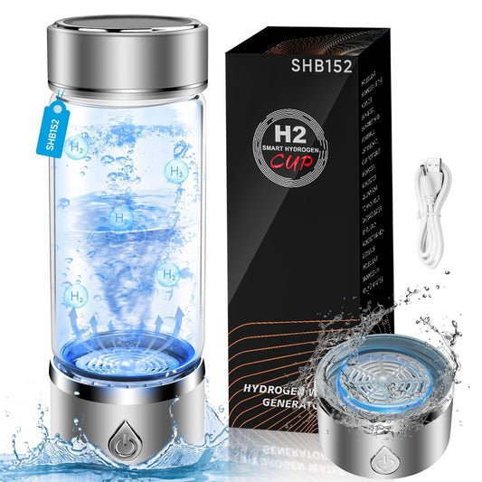 Portable Hydrogen Water Bottle - USB Rechargeable
