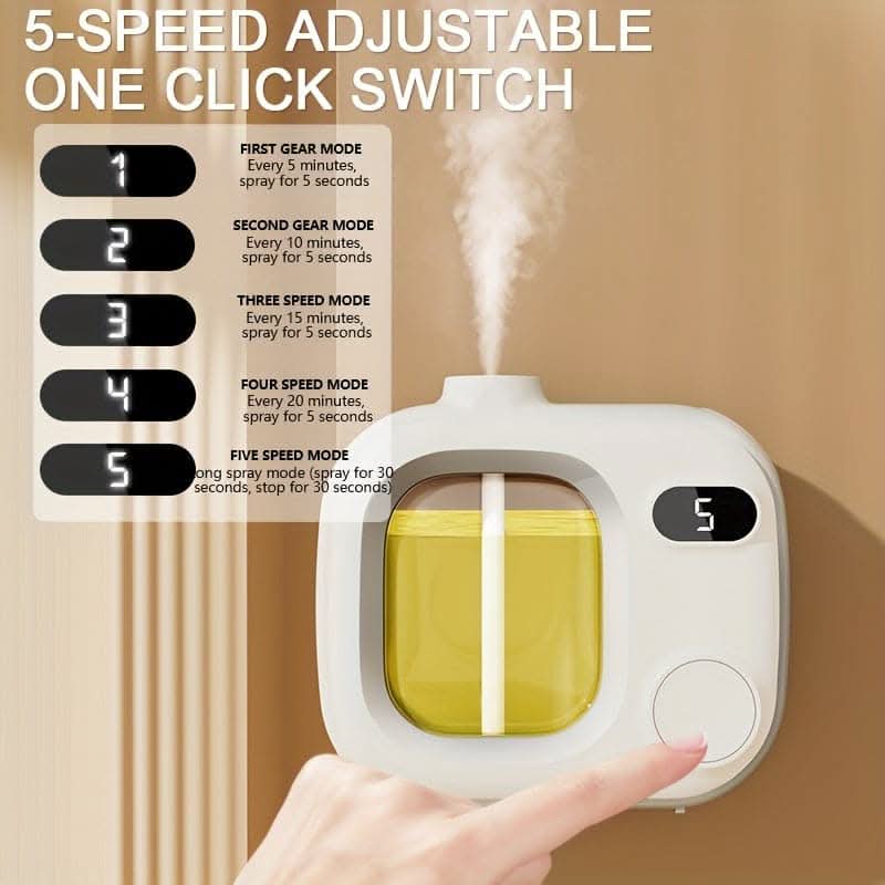 Automatic Aroma Diffuser Machine - Long-Lasting Air Freshener