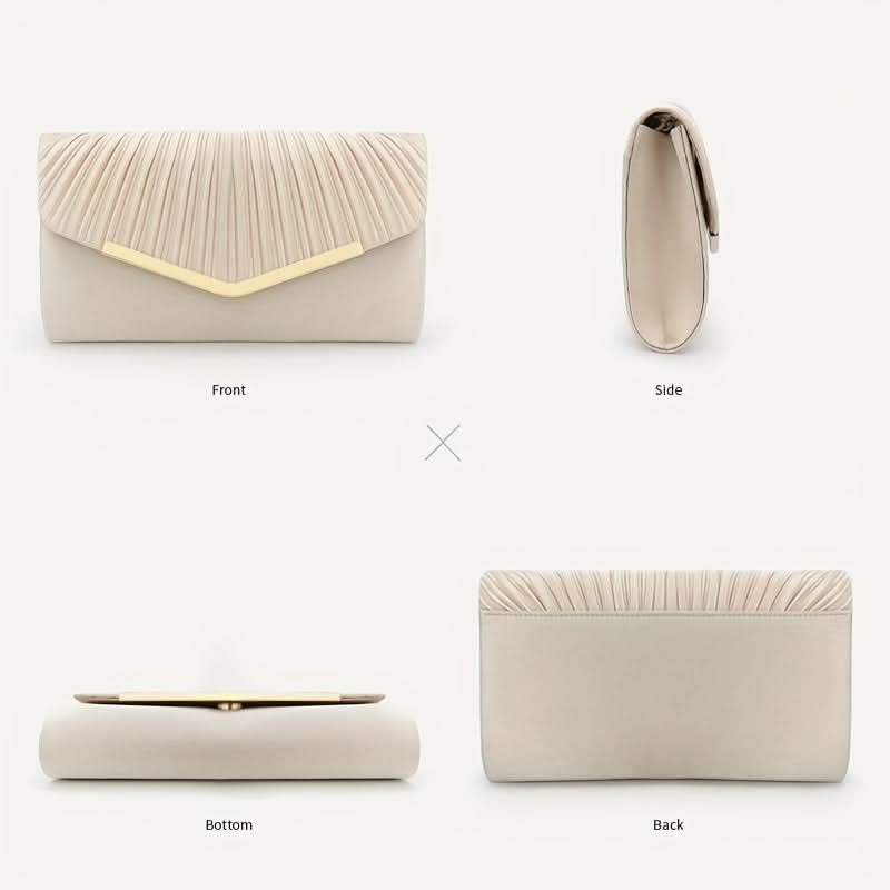 Stylish Envelope Clutch – Formal Fabric Evening Bag