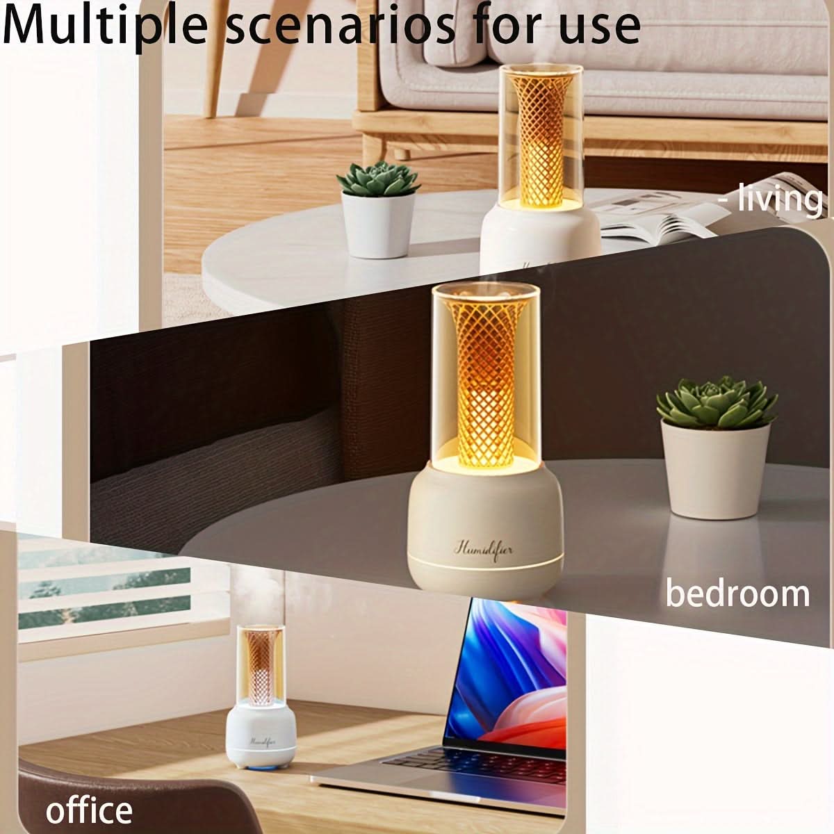 Ultrasonic Humidifier with LED Night Light