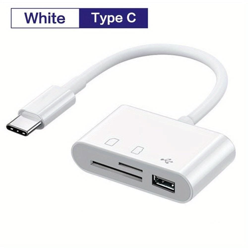 3-in-1 SD Card Reader OTG Adapter