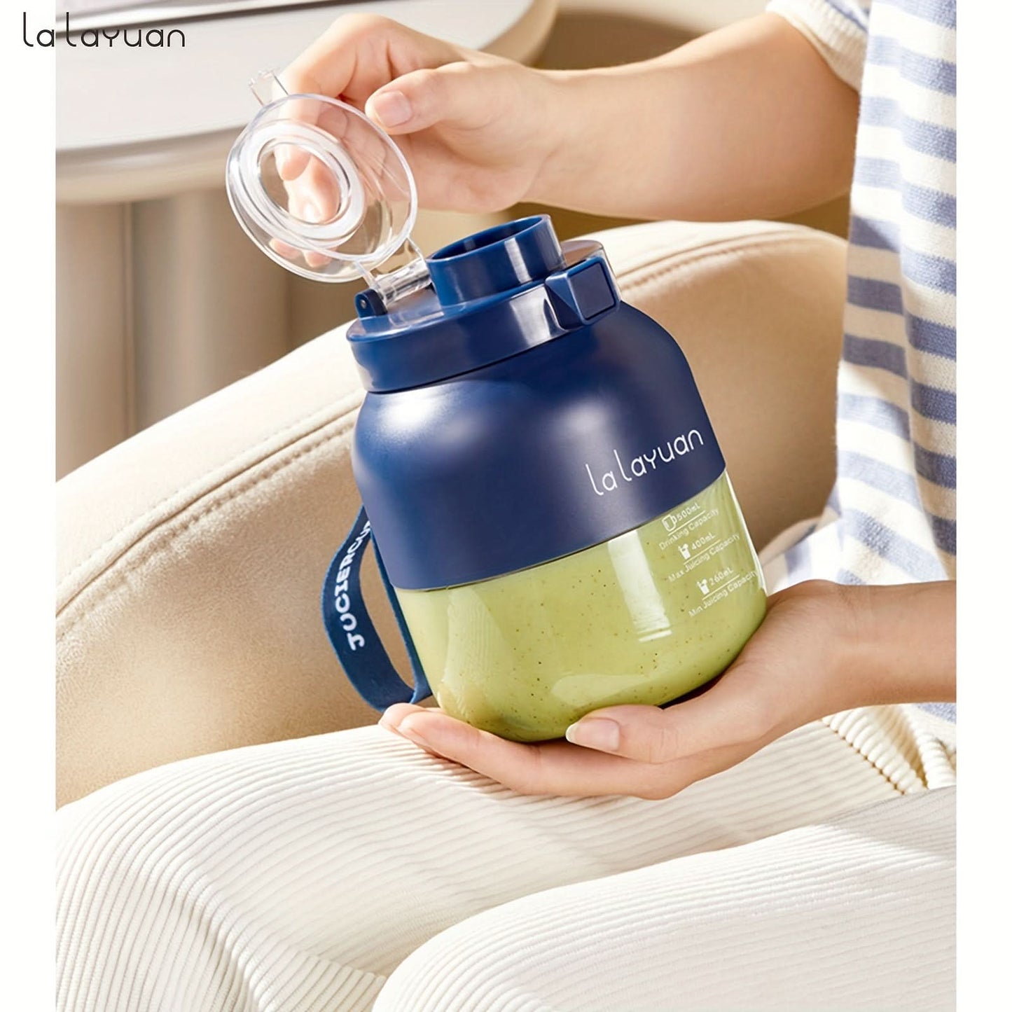Portable USB Rechargeable Blender – Personal Smoothie & Shake Blender