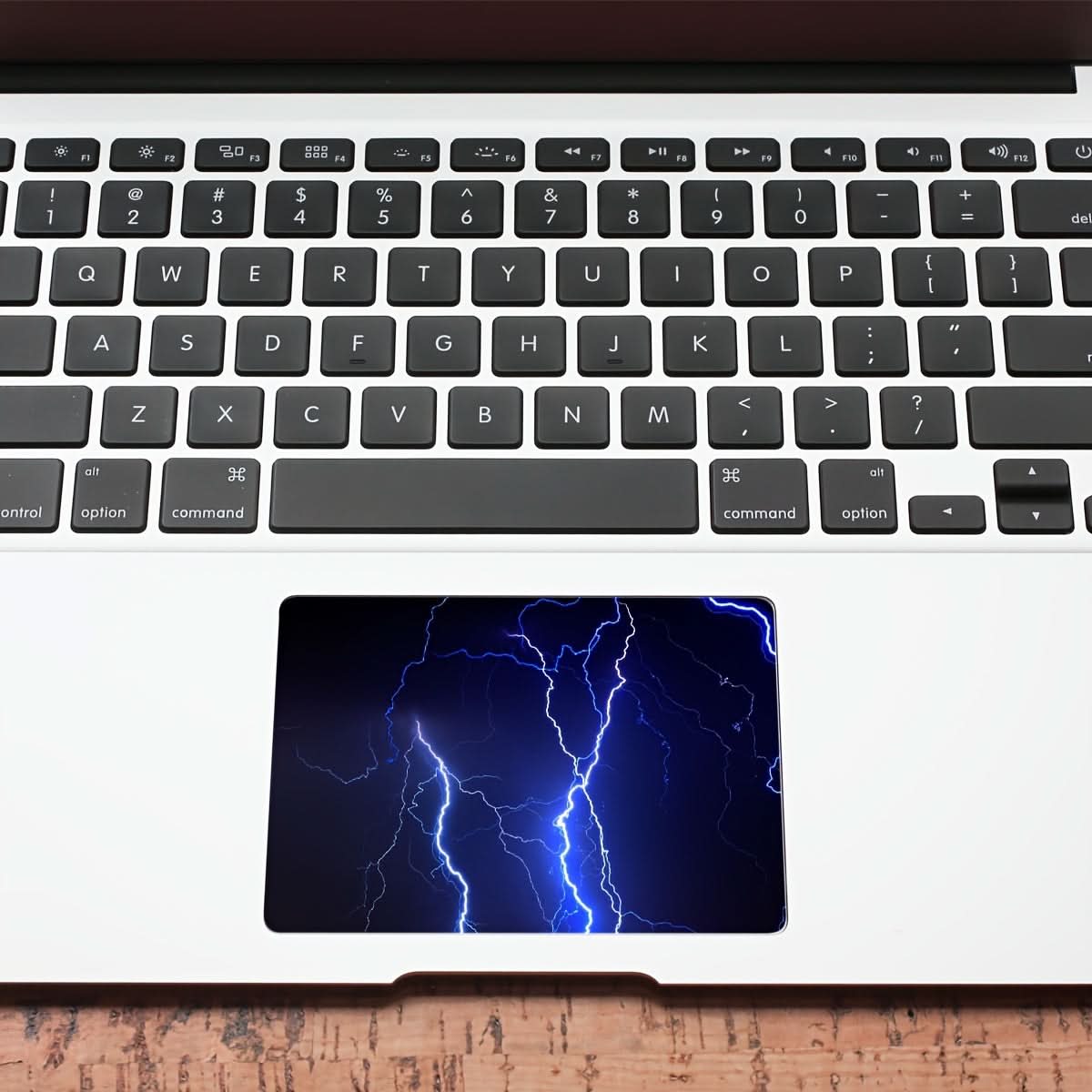 Blue Tech Pattern Touchpad Sticker - 5.5x3.5in