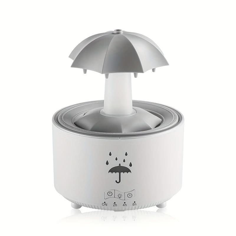 Rotating Umbrella Essential Oil Diffuser & Humidifier with LED Lamp