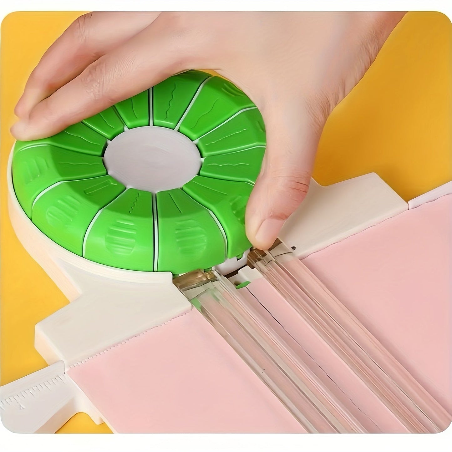 12-in-1 Paper Trimmer for A4 – Manual Craft Cutter with Sliding Blades