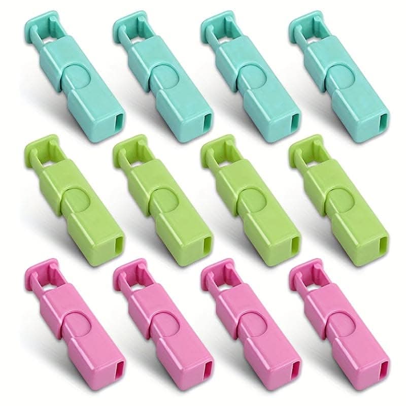12pcs Premium Bread Bag Clips - Airtight Sealing & Easy Lock