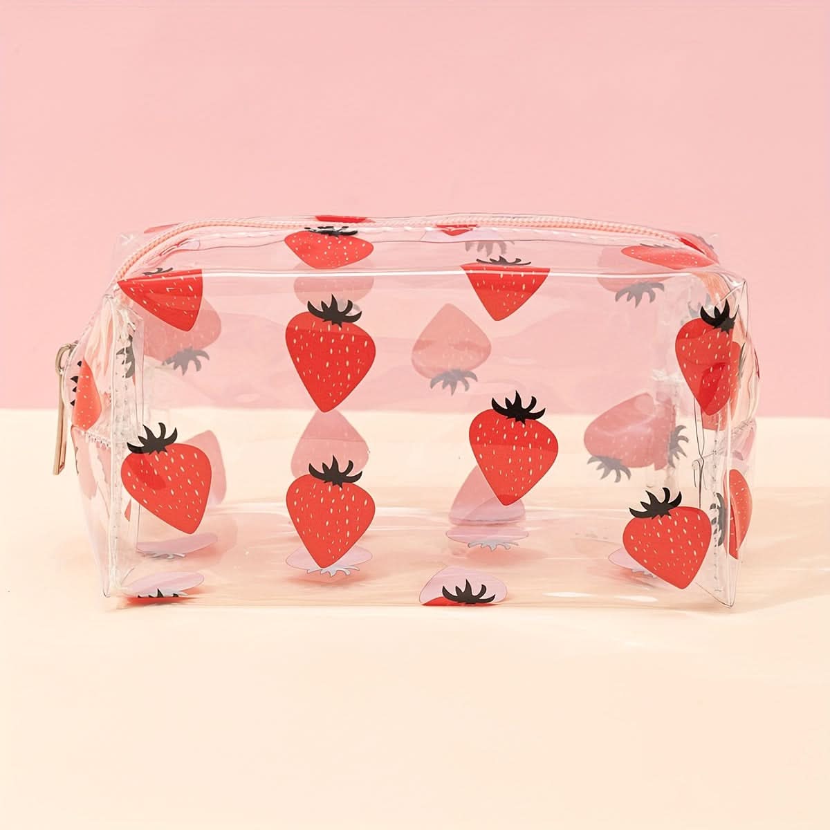 Pack of 6 pcs Waterproof Clear Cosmetic Bag Set