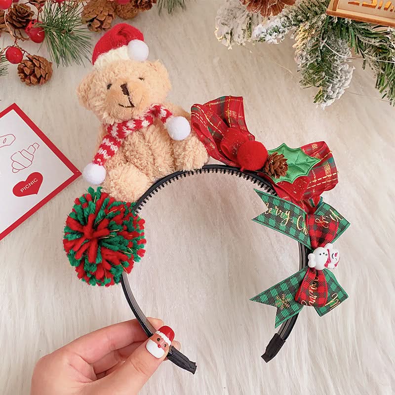 Teddy Bear Cartoon Hairband for Adults