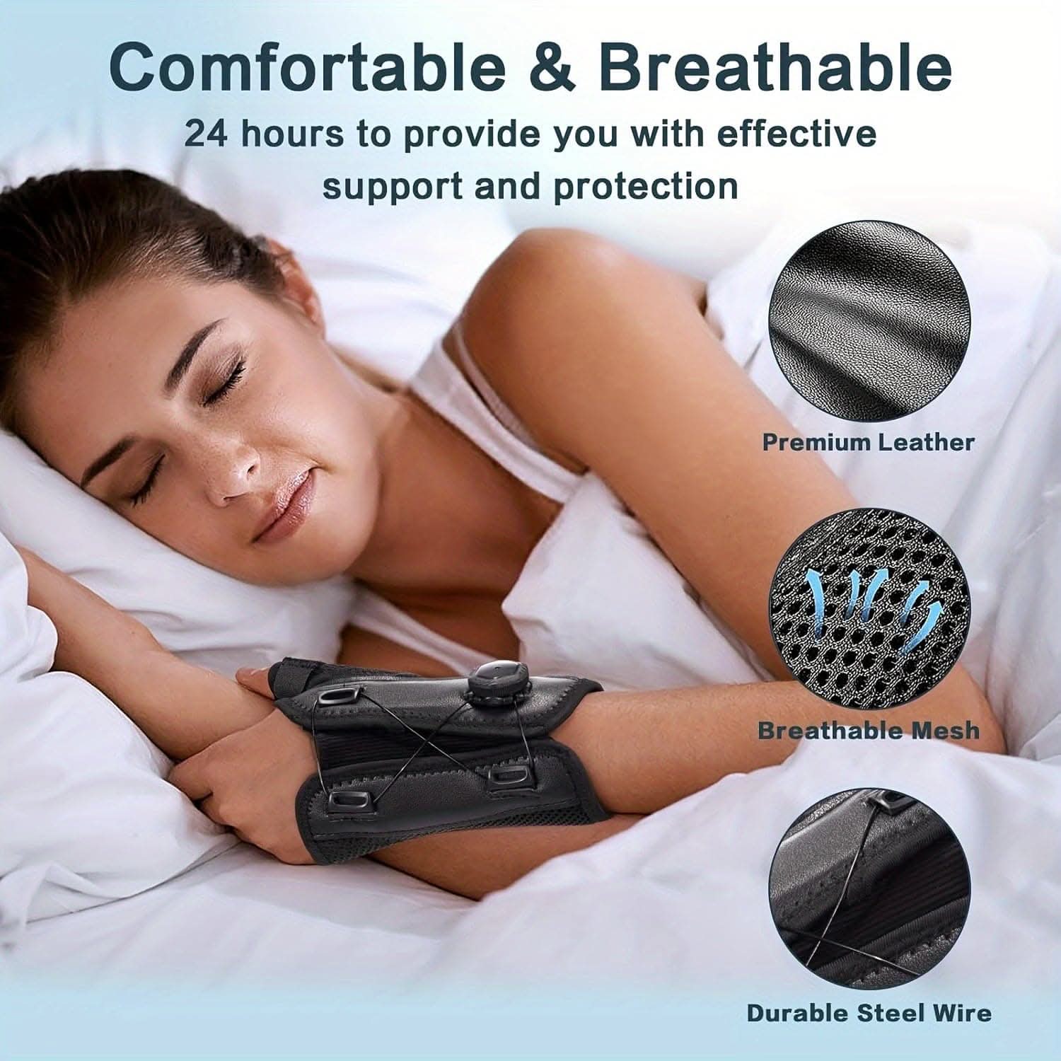 Adjustable Wrist Support Brace for Carpal Tunnel – Comfort Fit