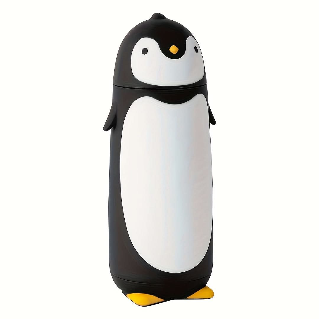 280ml Double-Wall Glass Penguin Tumbler