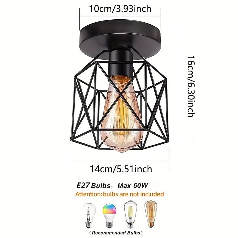 Minimalist Scandinavian Ceiling Lights - 2-pieces