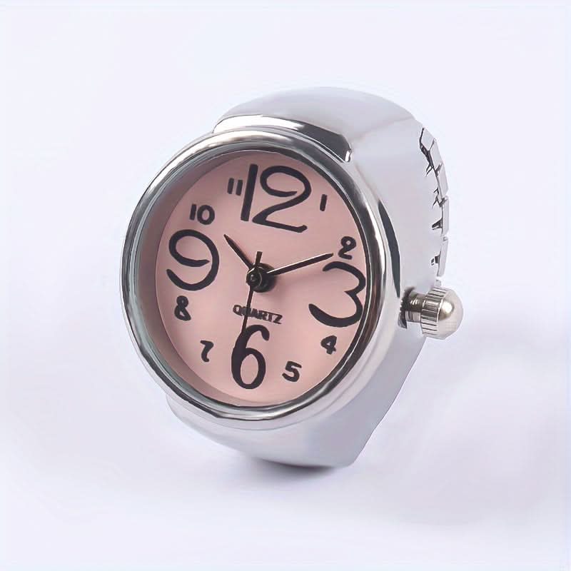 Trendy Ring Watch – Unique Retro Mini Design