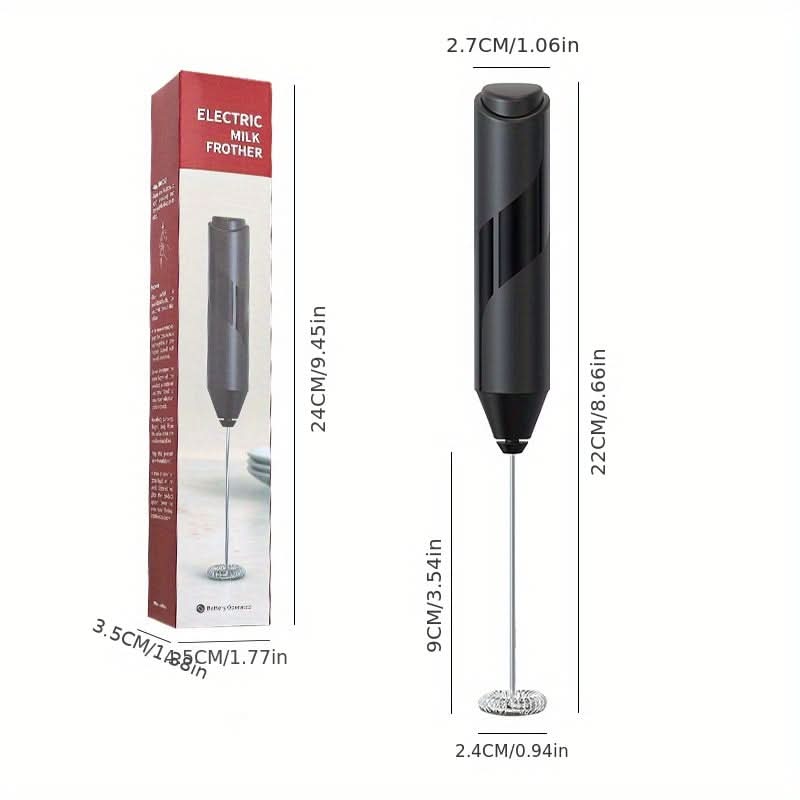 Deluxe Stainless Steel Handheld Milk Frother