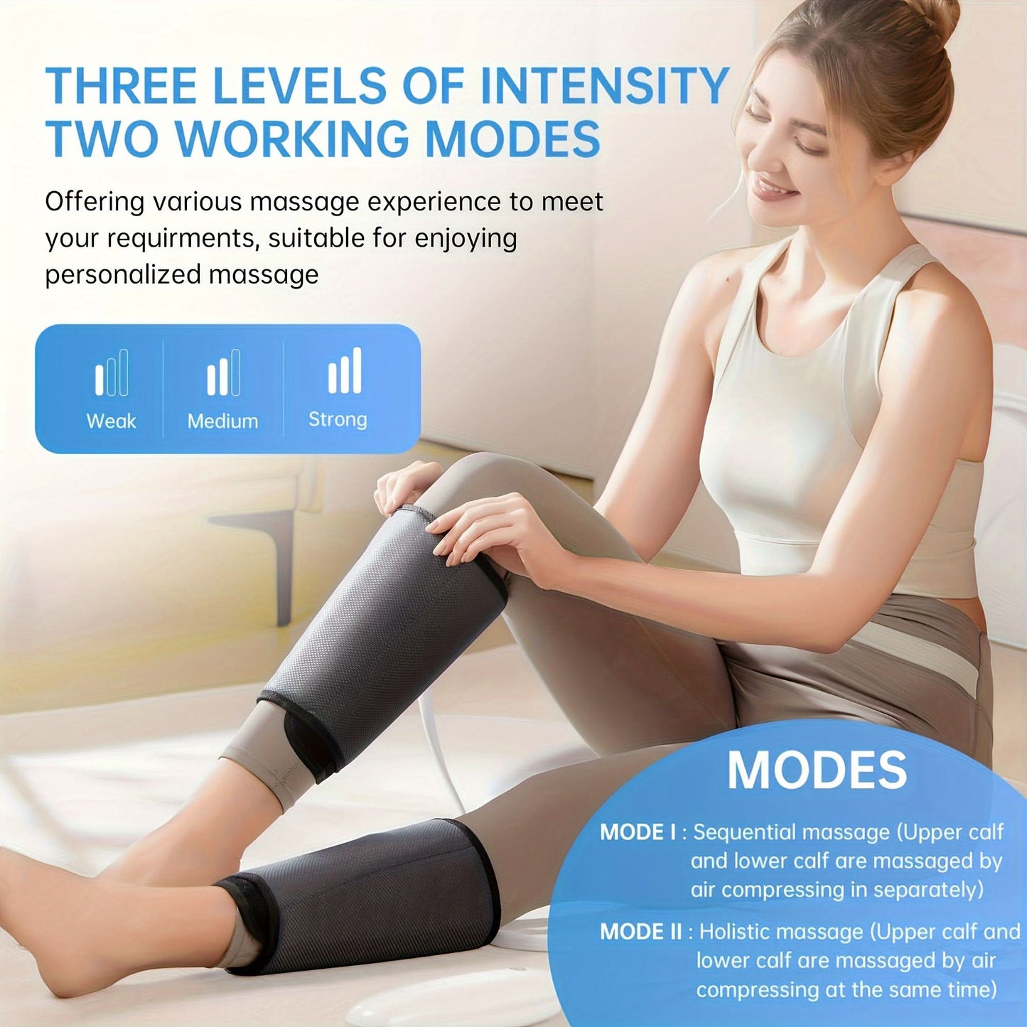 Air Compression Leg Massager for Circulation