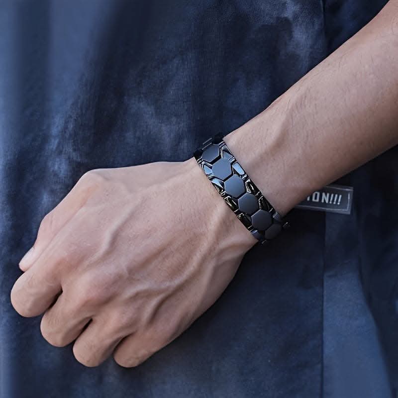 4-in-1 Boho Alloy Titanium Steel Bracelet – Waterproof & Stylish