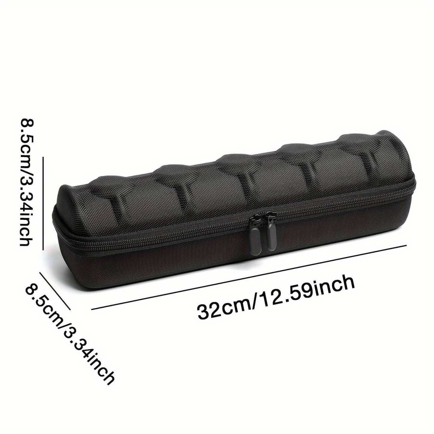 5-Slot Watch Travel Case with Foam Pillow