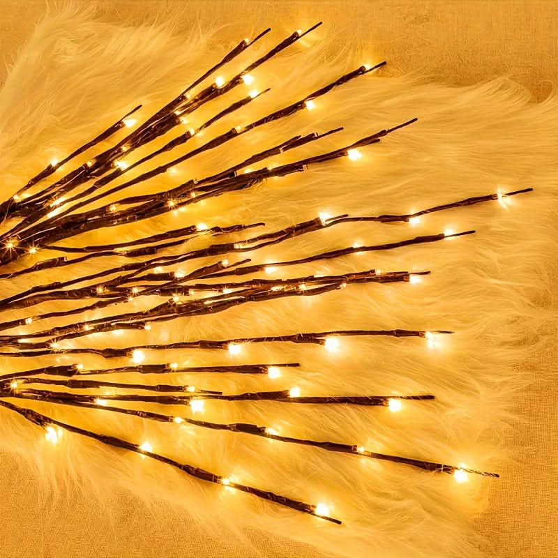 Adjustable Plastic LED Branch Lights – 20 LED Battery-Operated Tabletop