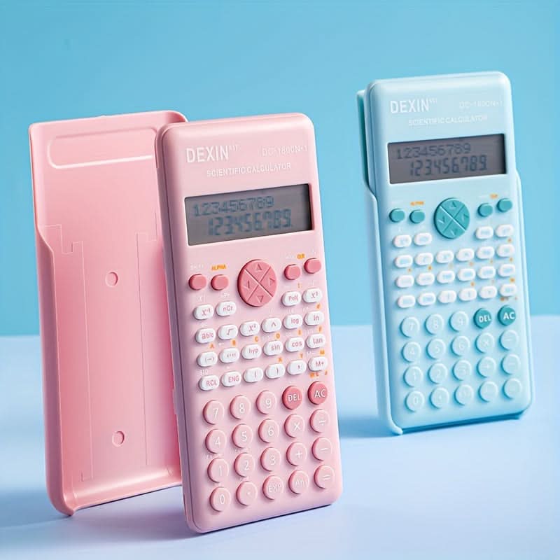 Colorful Scientific Calculator - Multifunctional LCD Display