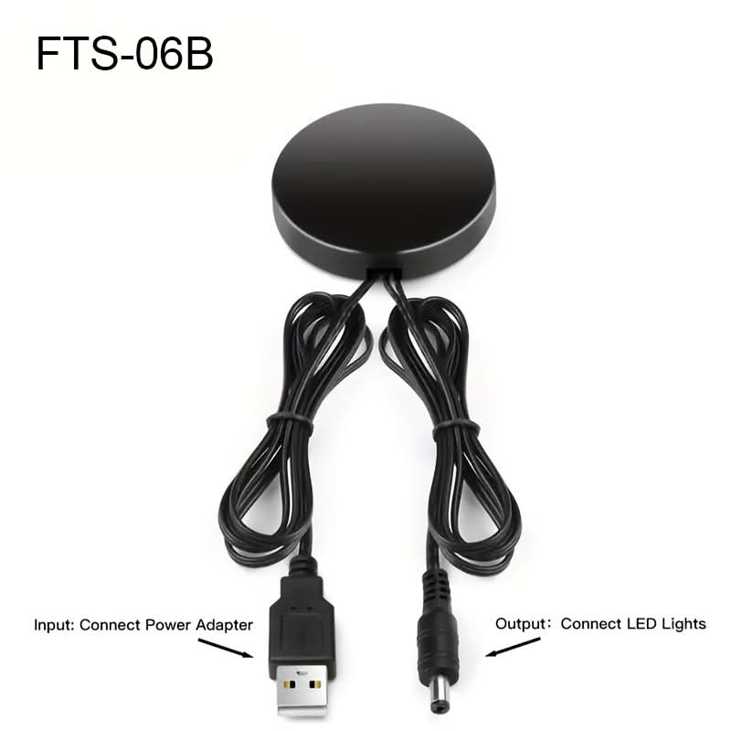 USB-Powered Smart Touch Sensor Switch for Wood