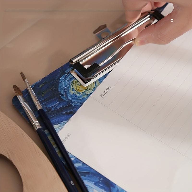 Vibrantly Painted A4 Clipboard – Stylish & Durable Organizer