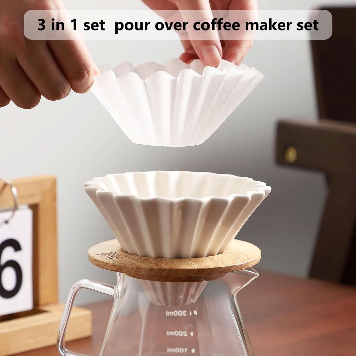 Coffee Maker Kit – 13.53oz Glass Carafe