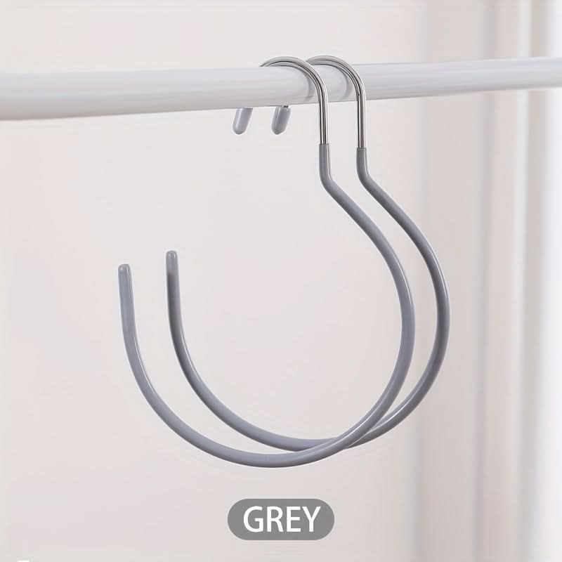 2-Pack Rubber-Coated C-Hook Hangers