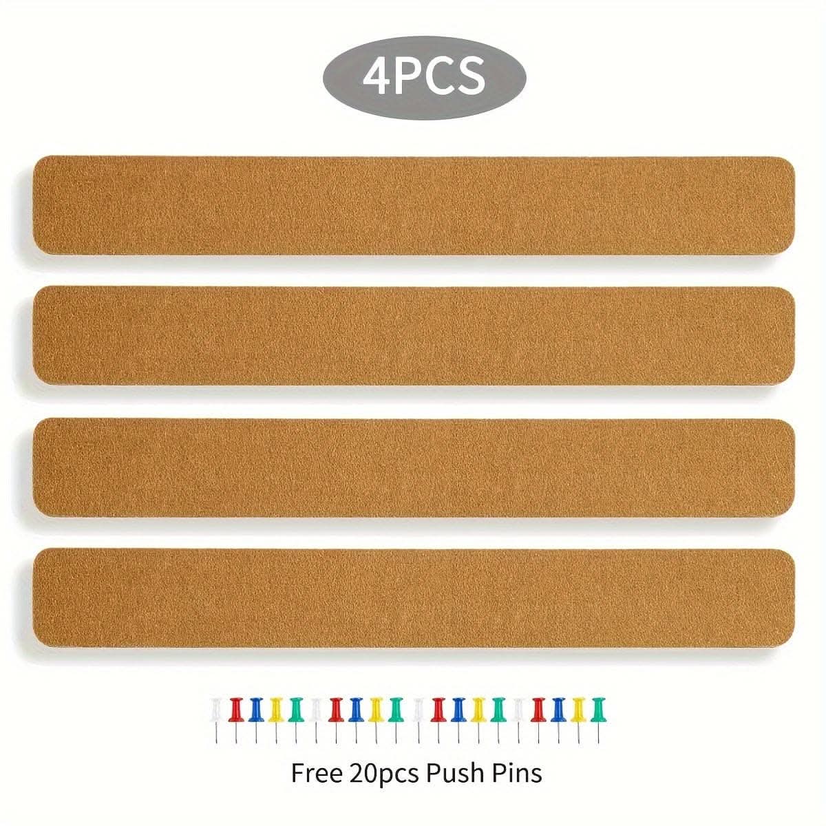 Self-Adhesive Long Cork Strips - 4pcs/8pcs/16pcs