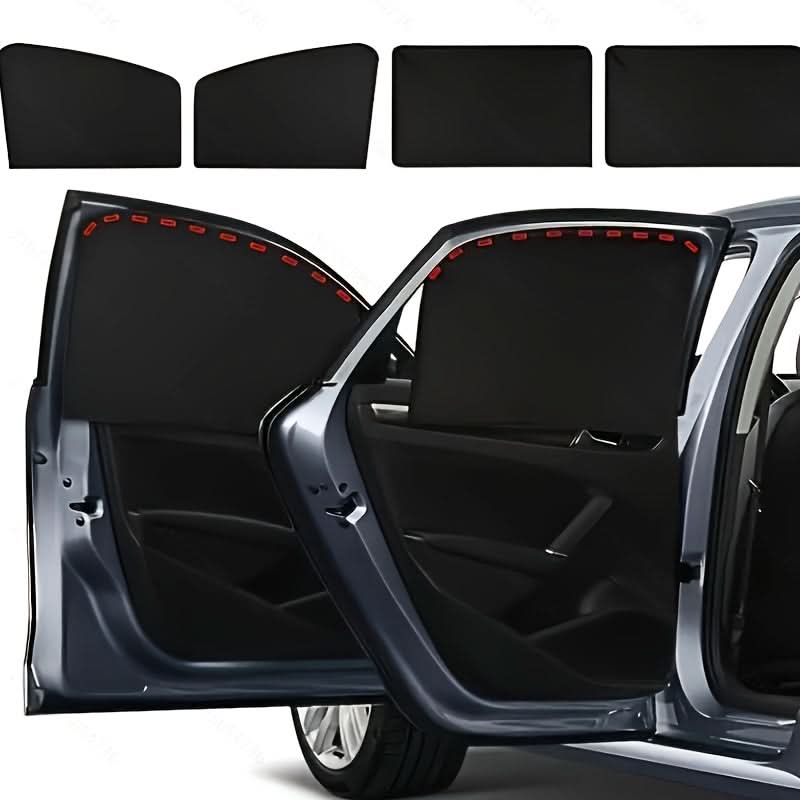 Magnetic Car Privacy Curtains for Sedans – UV-Resistant Window Shades