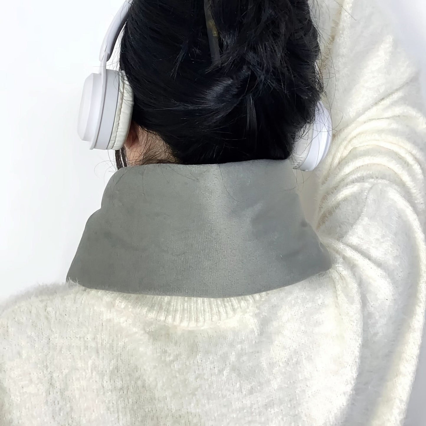 3-Mode USB Heated Scarf for Women - Fashionable Polyester Neck Warmer