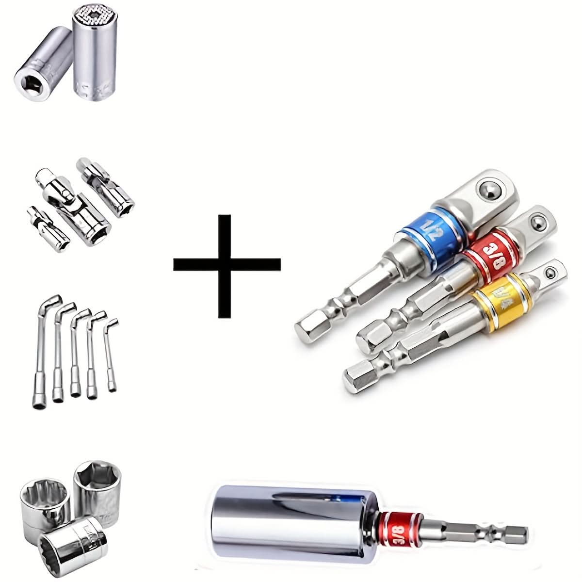 3-Piece Hex Shank Impact Bit Set